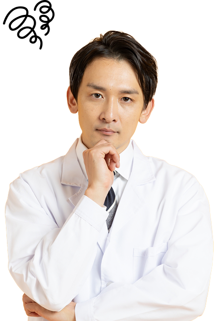 悩んでいる医者